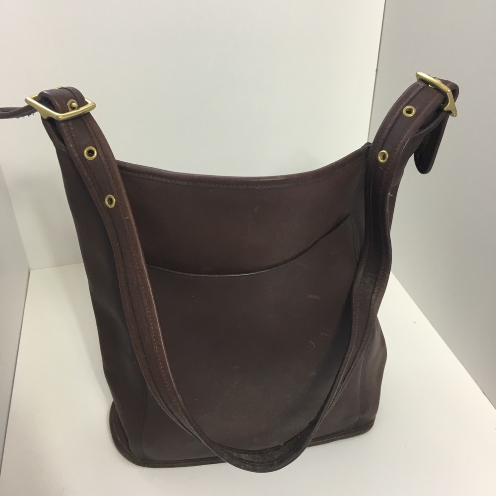 Vintage Coach Leather Shoulder Bag